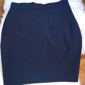 NWT High Waist/Pencil Navy Blue Skirt (Sz.10)